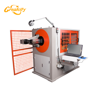 Automatique CNC rack cadre Crack Crochet 3D Servomoteur Machine de fabrication de cintreuse Pliage de fils